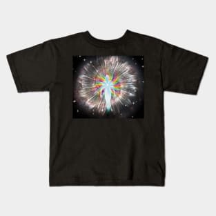 Soul in rainbow light Kids T-Shirt